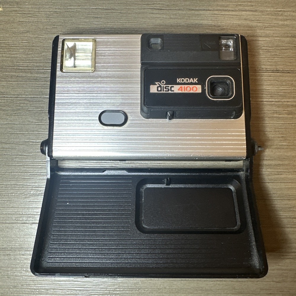 Vintage Kodak Disc 4100 Point & Shoot‎ Camera 1980s Retro Prop Untested